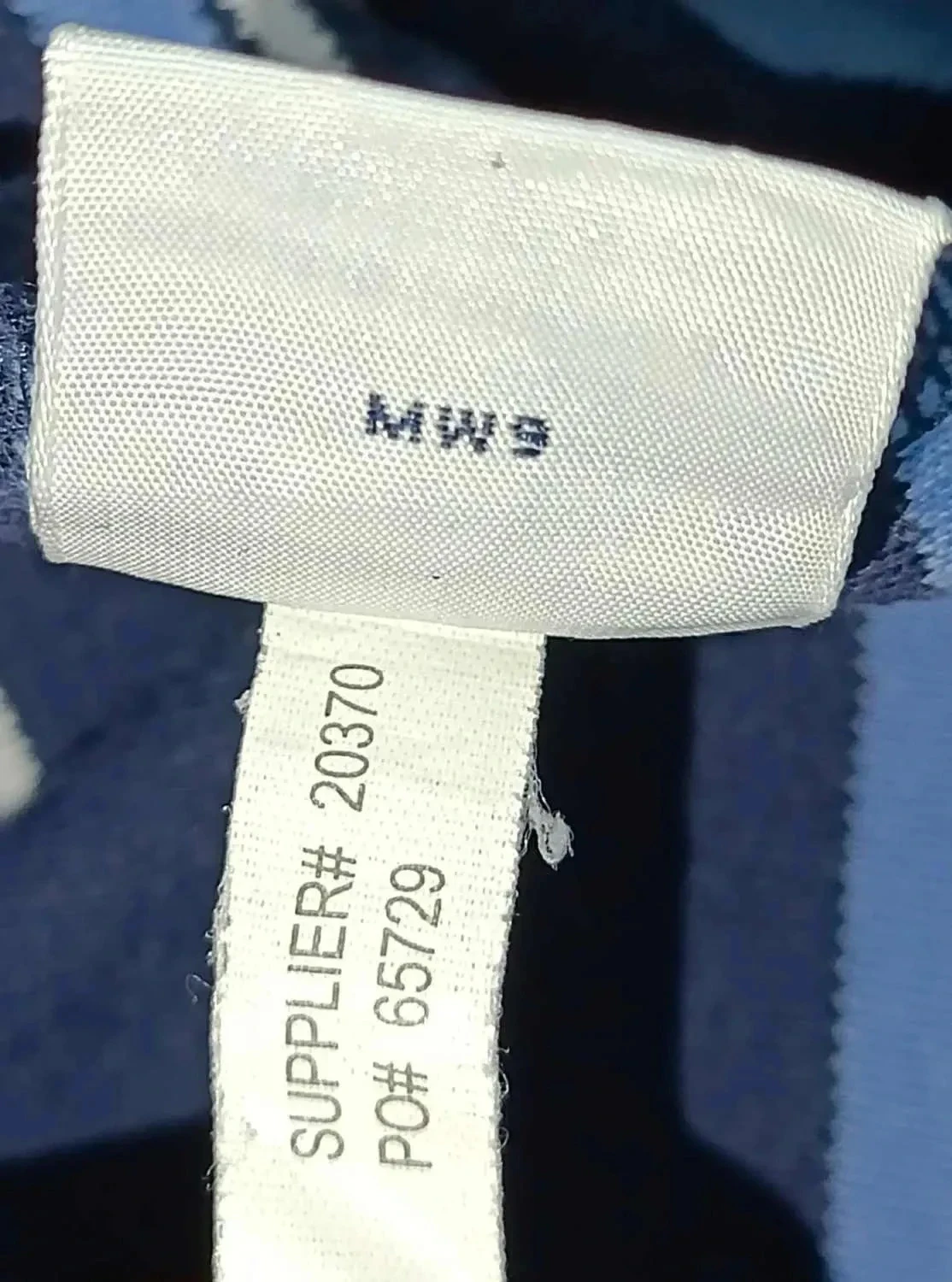 Polo Ralph Lauren marine met blauwe en witte strepen, groen geborduurd logo, maat M – photo 11